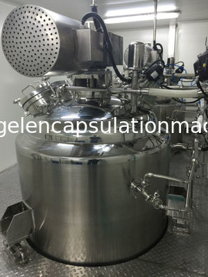 304 SUS 100L Stirring Gelatin Melting And Service Tank With GMP Standard