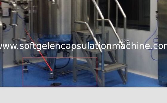 500L 304 SUS Stainless Steel Mixing Tanks For Liquid / Medicine