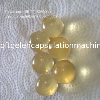 Vegetable Soft Gelatin Encapsulation Machine With Starch / Carrangeen