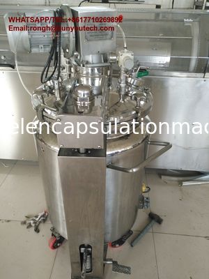 304 / 316 SUS Stirring Gelatin Melting Tank with guage / pressure device