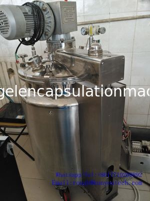 Capsule Manufacturing Machine Three Layered Water Bathe Gelatin Service Tank