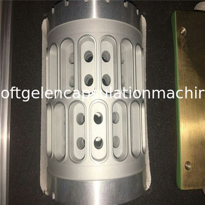Vegetable Gelatin / Starch Erkang Carrangeen Soft Capsule Making Machine