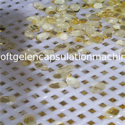 Vegetable Gelatin / Starch Erkang Carrangeen Soft Capsule Making Machine