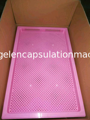 Food Grade Metal / Plastic Drying Trays For Drying Capsule Candy