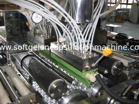 Industry Small Softgel Encapsulation Machine For Oil And Liquid Filling With Micro Lubrication