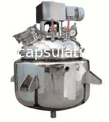 800L Softgel / Paintball Gelatin Melting Tank With Water Bath Heated and mixer