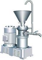 304 SUS Horizontal Colloid Mill Machine / Colloid Grinder Water Cooled