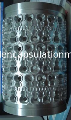 Aluminium Alloy Soft Capsule Mold / Die Roll / Small Cavity / 22800 Capsule / Hour