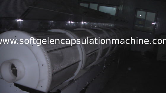 0.75kw Automatic Vgel Encapsulation Machine With Tumble dryer machine with 2 drying fan