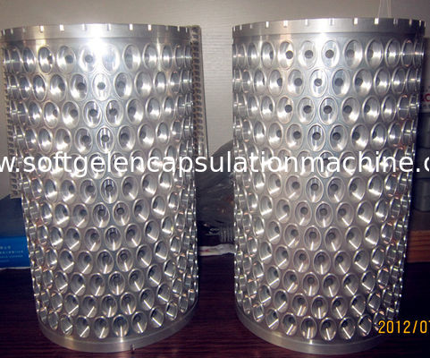 250 Softgel Capsule Machine Die Roll With Wedge Distribute Plate Timing Gear