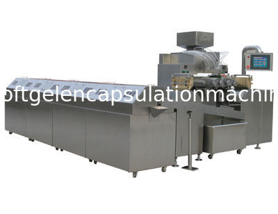Full Automatic 7 kw Pharmaceutical Soft Capsule Making Machine With Switch / Button Control