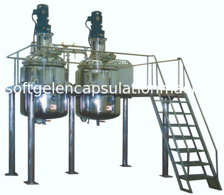 304 SUS Gelatin Melting Tank / Three Layers Of Water Bath Heating / 450L
