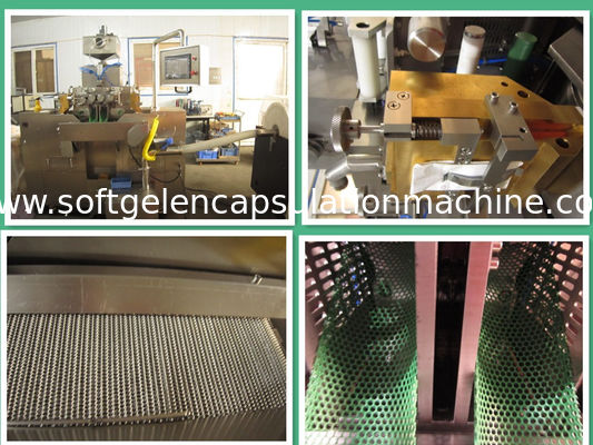 R & D Pharmaceutical Machinery , Softgel Capsule Machine For Washer / Cosmetic