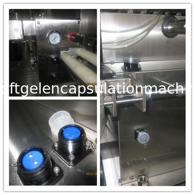 Industry Small Load Space Soft Gel Capsule Machine With Micro Lubrication