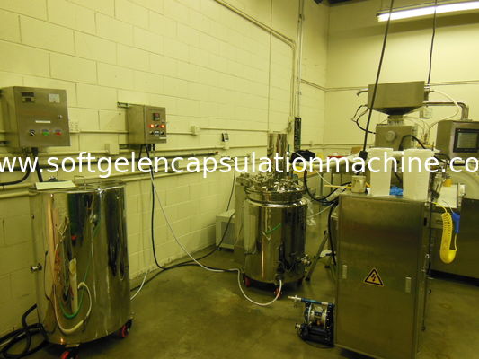 Vegan Soft Capsule Pharmaceutical Machinery For Fish Oil , Vitamin E , Paintball Making Machine