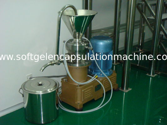 Small Stainless Steel Colloid Mill Machine With Advanced Rotator + Stator