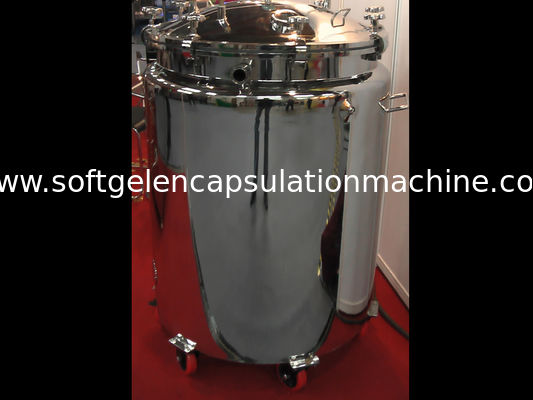 500L 304 SUS Stainless Steel Mixing Tanks For Liquid / Medicine
