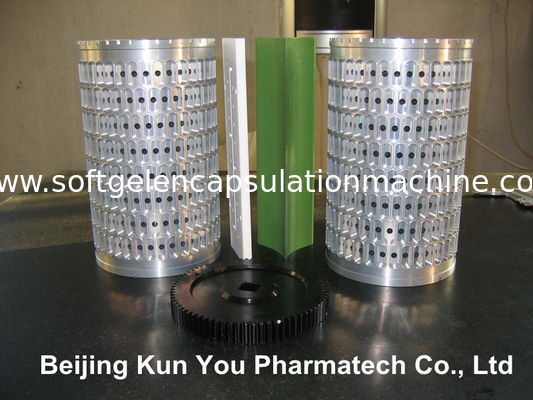 Oval / Oblong Shape Automatic Soft Gelatin Encapsulation Machine With Counting