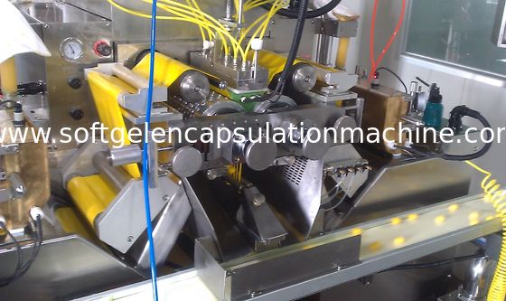 PLC Touch Screen Soft Capsule Making Machine Precisional High Steady