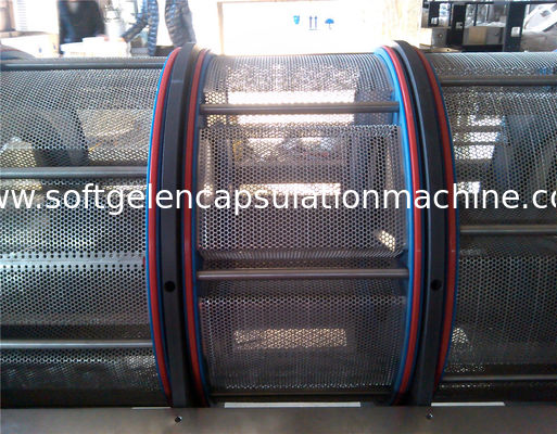 Small Basket Softgel Tumbler Dryer Effcient Drying With Heating System