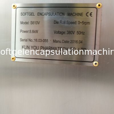 Large Scale Soft Gel Capsule Manufacturing Machine For Starch Erkang Carrangeen