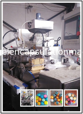 20kw Large Scale Medical Softgel Encapsulation Machine  For softgel and painball production With PLC And Touch Screen