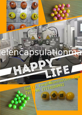 Kunyou Softgel Encapsulation Machine For Pharcetucial And Paintball Use With PLC