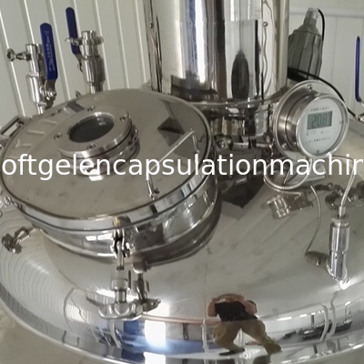 Liquid filling Softgel Encapsulation Equipment  factory Pharmaceutical With PLC Control