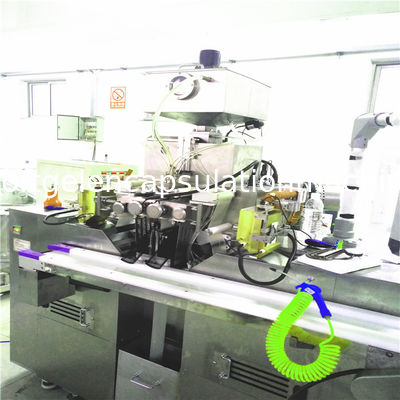 S610 Soft Capsule Making Machine With Gelatin Melting / Drying Equipment