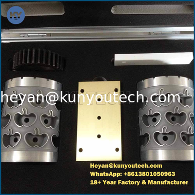 Aluminus Alloy Plastic Cover Mold For Encapsulation Machine / Capsule Maker Machine , Various Shape