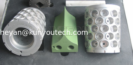 Aluminus Alloy Plastic Cover Mold For Encapsulation Machine / Capsule Maker Machine , Various Shape