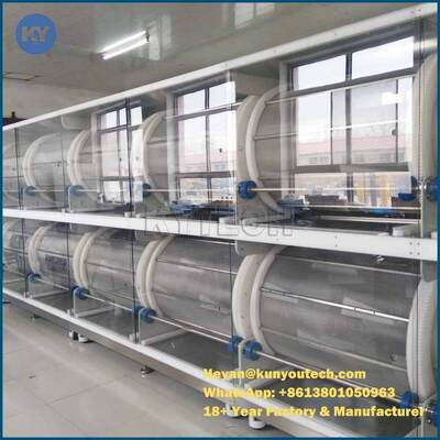 Big Capacity Air Flow Capsule Tumbler Dryer Plc Control For Softgel / Paintball