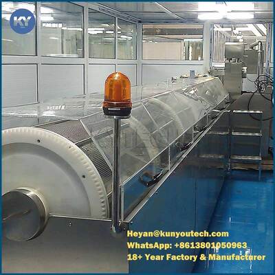 700*1030mm Softgel Capsule Drying Tumbler Machine Big Air Blowers