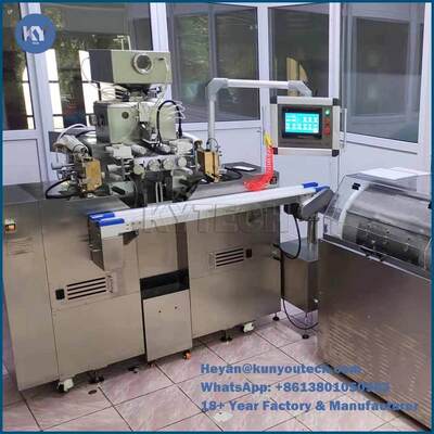 Automatic Softgel Encapsulation Pharmaceutical Machinery / Soft Gelatinous Encapsulation Line