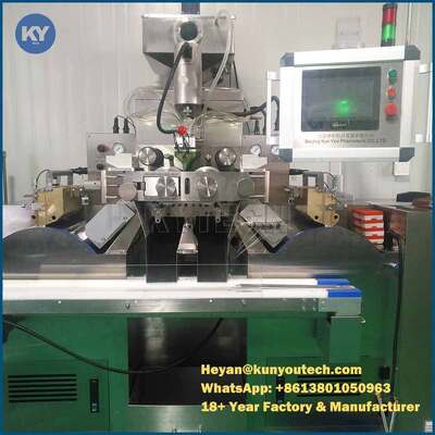 High Precision 6 Inch Automatic Encapsulation Machine Softgel Manufacturing 900kg Weight