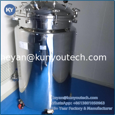 200L Stainless Steel Gelatin Storage Tank with Temperature Control