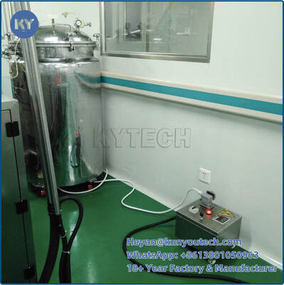 6inch  Experimental Round Paintball Encapsulation Machine With HMI Switch / Buttons