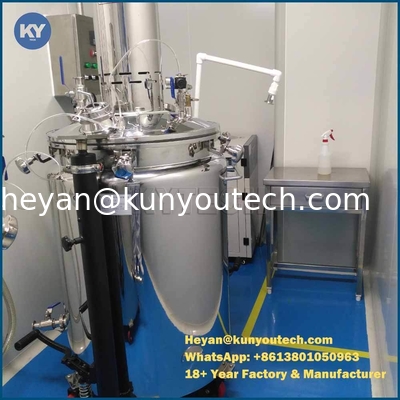 350L Temperature Controlled GMP Compliant Stainless Steel Gelatin Storage Tank for Pharmaceutical Use