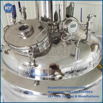 500L 304 SUS Stainless Steel Mixing Tanks For Liquid / Medicine