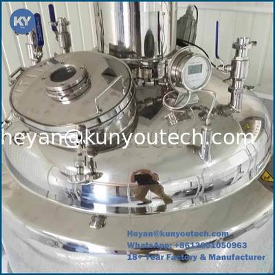 800L Softgel / Paintball Gelatin Melting Tank With Water Bath Heated and mixer