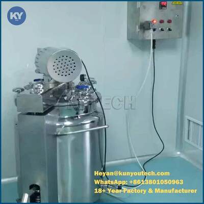 Stainless Steel Medicine Mixing Tanks / Keep Temperature By Water / 500L