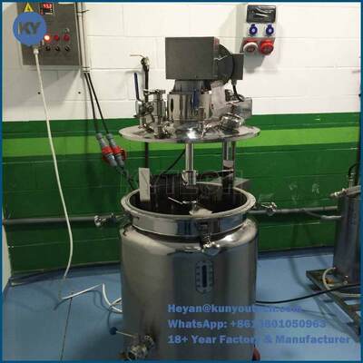 Industrial Jacketed Pressure Gelatin Melting Tank with stirrer 150l - With Auto Vacuum System