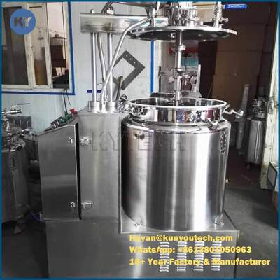 Softgel Gelatin Melting Tank With Temperature Control Hydraulic Tank With Control Box