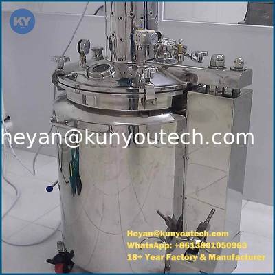 304 / 316 SUS Stirring Gelatin Melting Tank with guage / pressure device