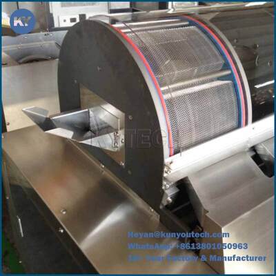 Small Basket Softgel Tumbler Dryer Effcient Drying With Heating System