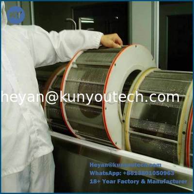 6 Baskets Tumble Plastic Drying Trays For Drying Softgel / Paintball