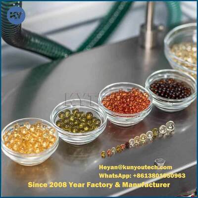 Dripping Liquid Automatic Capsule Filling Machine High Automation Long Running Time