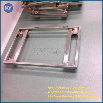 Food Grade Plastic / Metal Tray And Trolly For Drying Capsule Candy