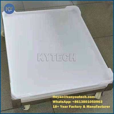 Food Grade Stackable Drying Trays Cooling Tray 762 * 495 * 55mm White Color