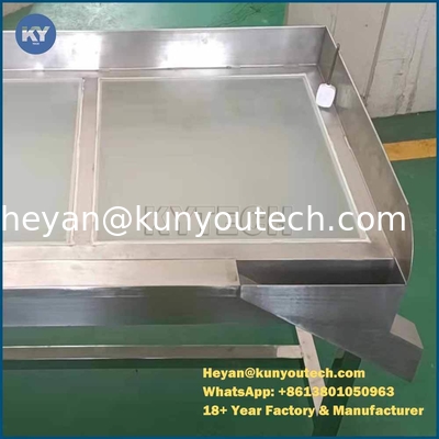 304 SUS Softgel Capsule Inspection Machine with Frosted Glass